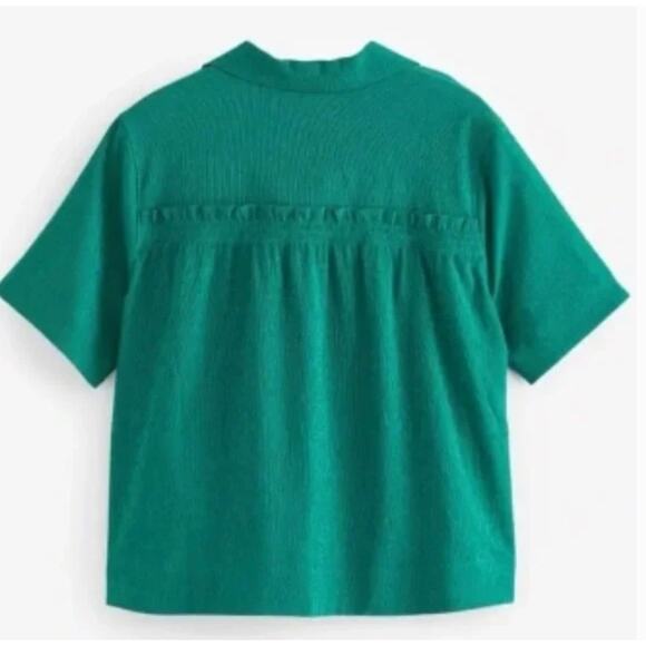 ATHLETA NWT Echo Top in Emerald Green // M - Picture 2 of 11